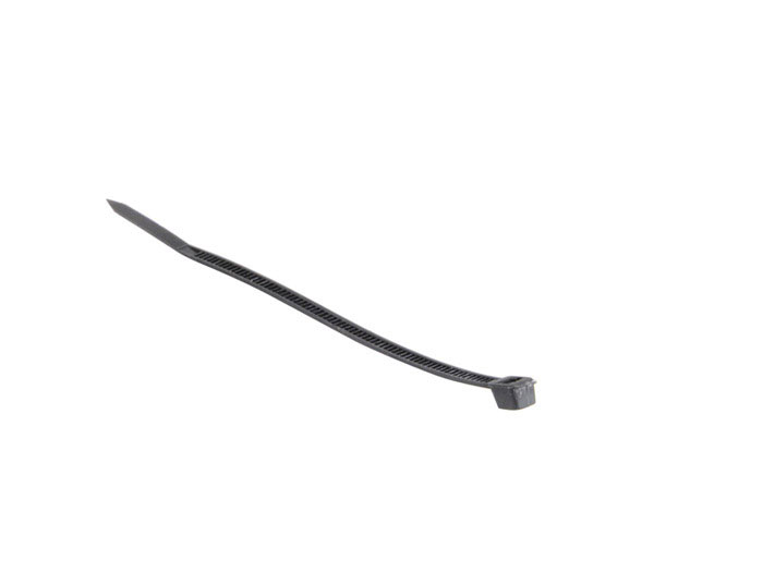 Collier de serrage nylon noir<br> Longueur 80 mm - Largeur 3 mm
