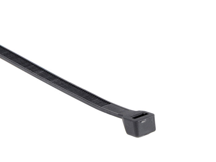 Collier de serrage nylon noir<br> Longueur 400 mm - Largeur 8 mm