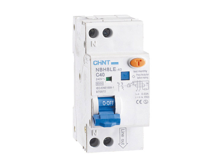 Disjoncteur différentiel 30 mA ph/n<br> 20 A - 4,5 kA - Classe AC 