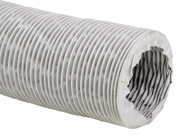 Gaine de ventilation en tissu fibre de verre - Ø 102 mm - Longueur 10 m