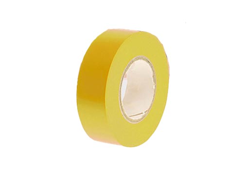 Rouleau adhésif jaune<br> Largeur 19 mm