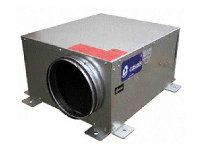 Ventilateur en ligne - 590 m³/h<br> Monophasé 230 V - 3000 tr/min