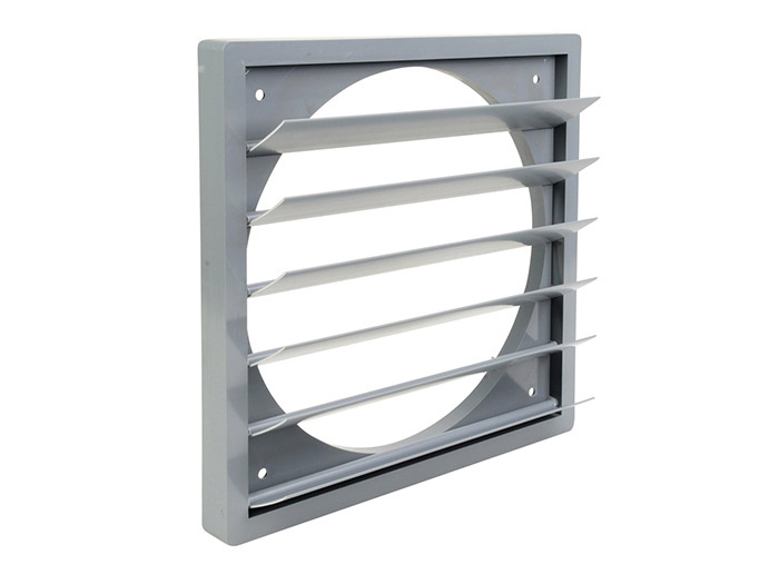 Persienne carrée pour ventilateurs axiaux 1690 - 3100 m³/h