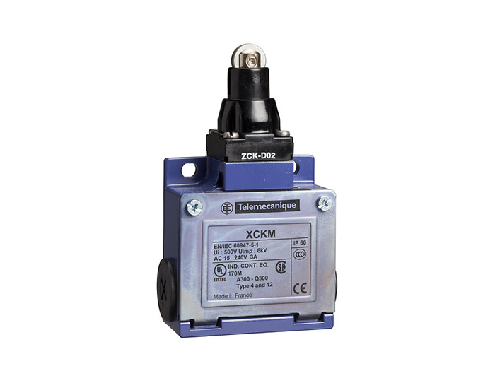 Interrupteur de position - poussoir à galet acier -1O+1F- brusque - M20