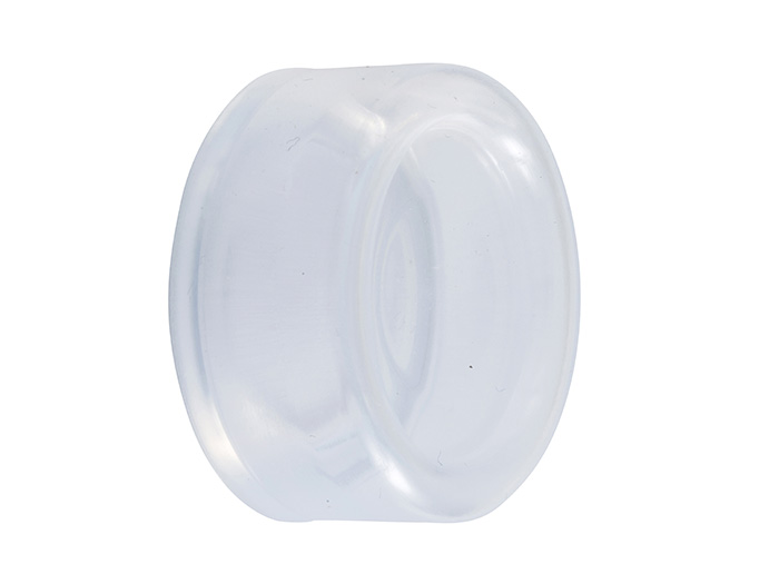 Capuchon silicone pour tête de bouton affleurant - Ø22