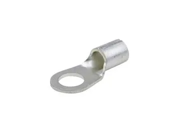 Cosse cuivre roulée soudée<br> Ø 4 mm - Section câble 1,5 mm²