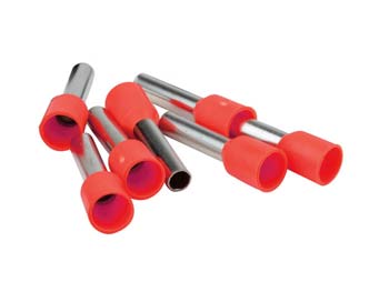 Embout de cablage rouge 1 mm²