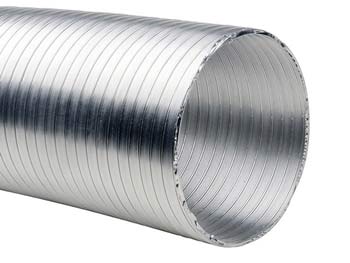 Gaine de ventilation aluminium <br> Ø 150 mm - Longueur : 6 m