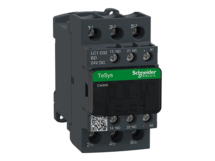 Contacteur - 3P - AC-3 440V - 32A - bobine 24Vcc