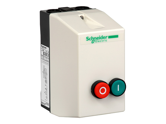 Démarreur en coffret - 9A - bobine 400Vca