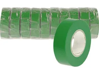 Rouleau adhésif vert<br> Largeur 19 mm