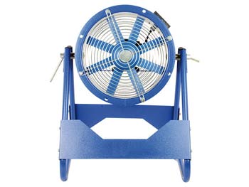 Ventilateur axial sur pied - 3350 m³/h<br> Triphasé 400 V - 1500 tr/min