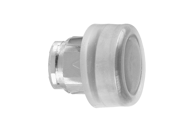 Tête de bouton poussoir + capuchon IP69K - Ø22 - noire
