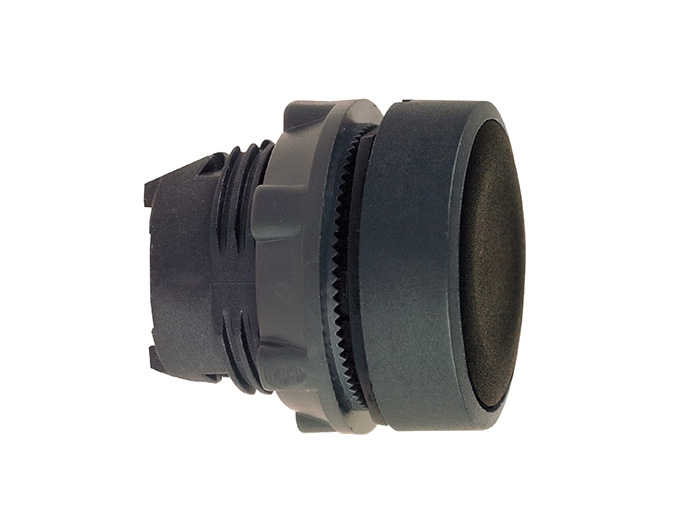 Tête bouton tournant - 2 positions fixes - noir - D:22